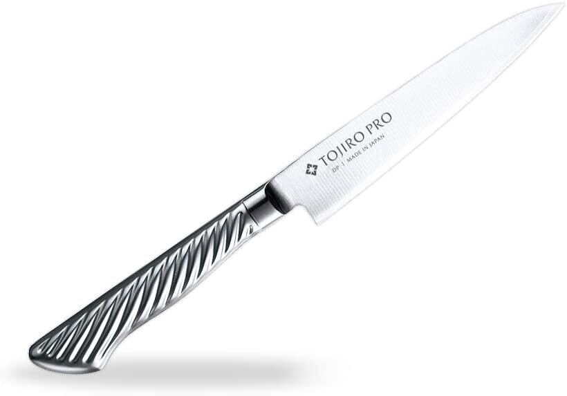 藤次郎 ペティナイフ 120mm 日本製 コバルト合金鋼 両刃 果物や野菜の