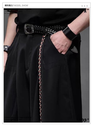 RFDRFD カウレザー メッシュベルト