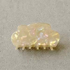 AURA Scallop Clip / White Aurora