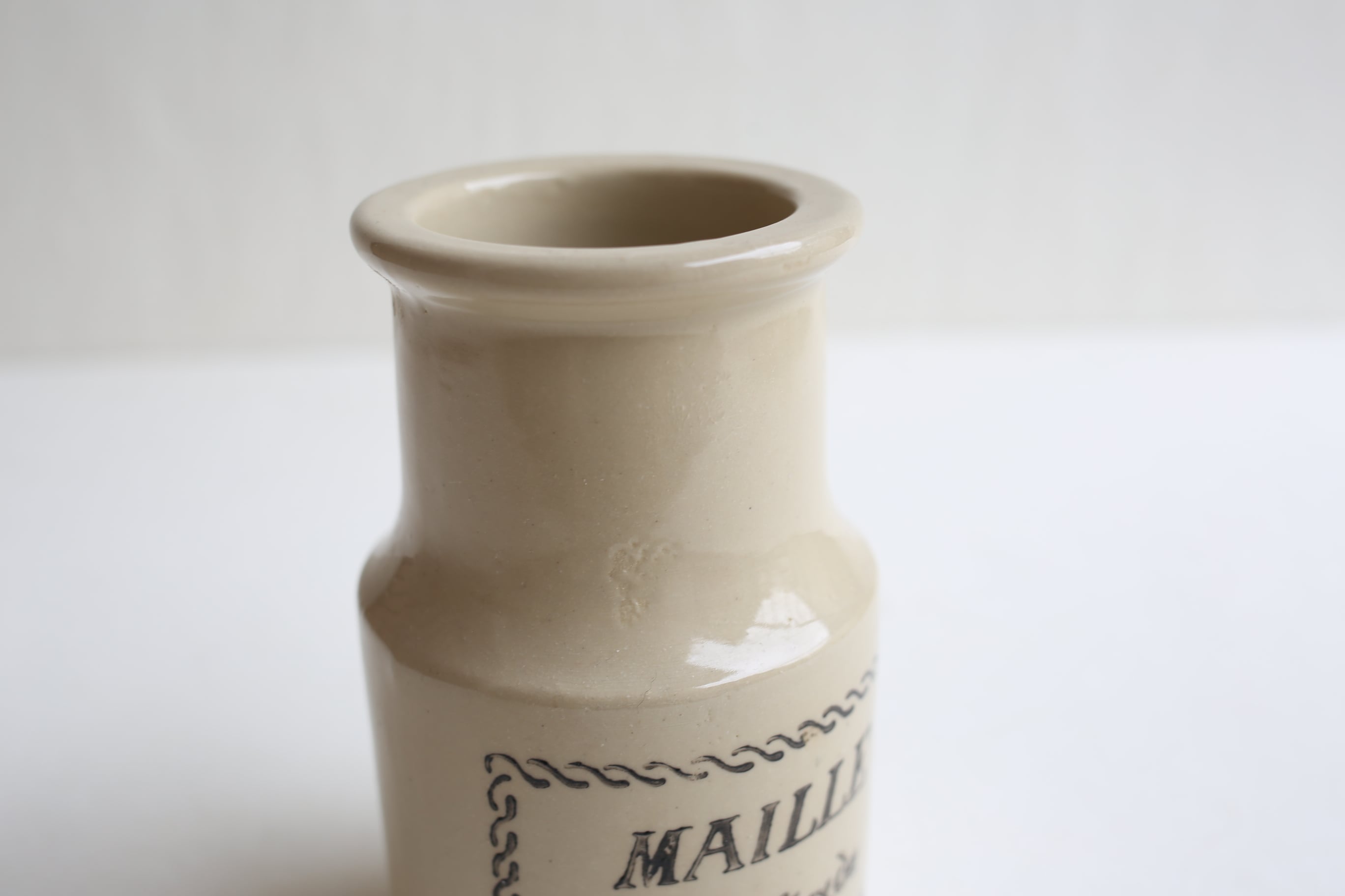 フランス アンティーク ヴィンテージ MAILLE マイユ マスタードポット