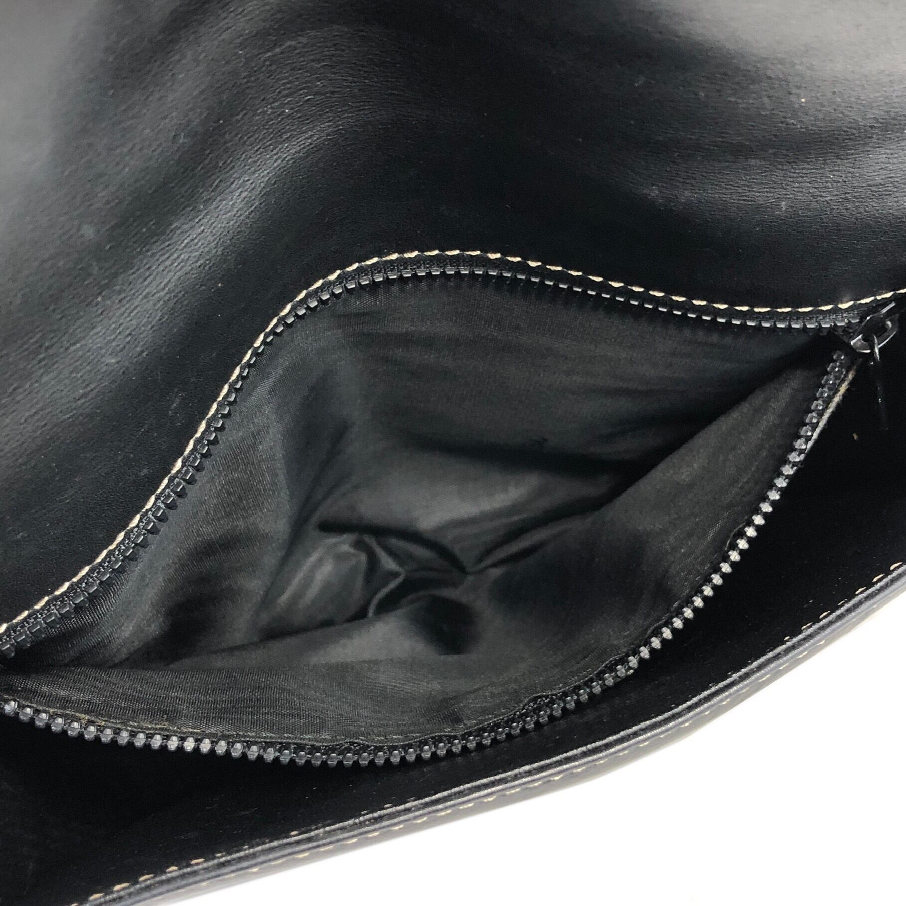 CELINE セリーヌ ブラゾン型押し レザー フラップ ショルダーバッグ