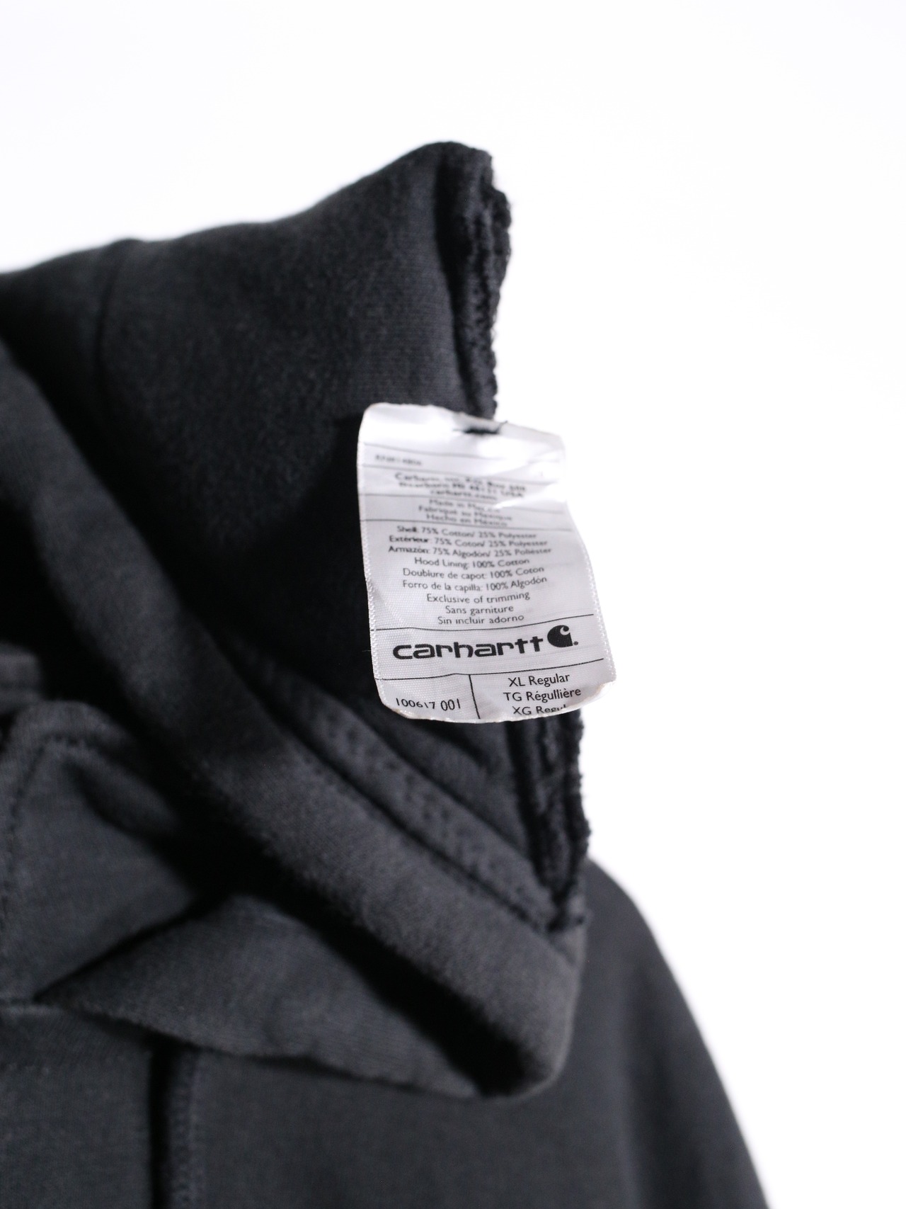 REMAKE / "carhartt" neko custom cropped hoodie - 9