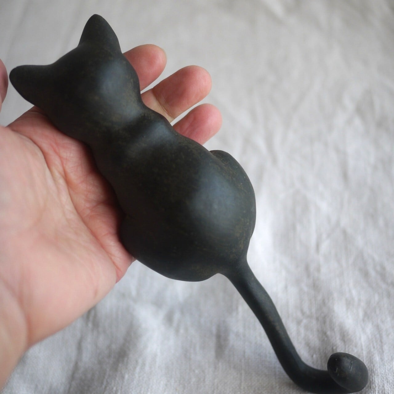 ねこ尻尾フック ウォールフック 壁掛フック