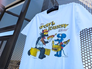 【 The Simpsons( ザ・シンプソンズ ) 】『 The Itchy & Scratchy Show / イッチー&スクラッチー 』 Tシャツ〚アメリカン雑貨 アメトイ〛