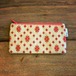 Ashi｜亜紙 Flat Pouch M＊Cambodia Traditional Design (Pink) 紙ポーチ 伝統 カンボジア
