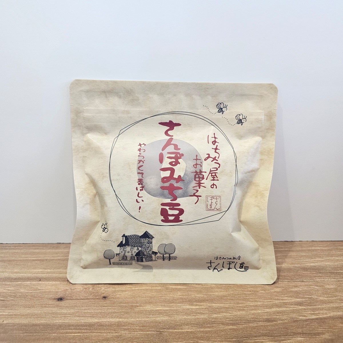 さんぽみち豆 80g袋入 | はちみつ専門店 豊川 みつばち村のさんぽ道 