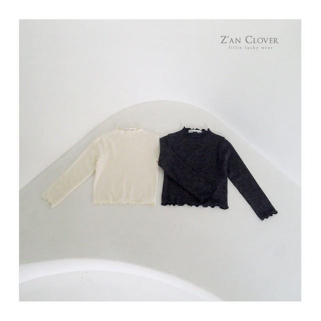 【取寄】z'an clover｜wave knit｜ウェーブニット｜3-19｜kids&junior