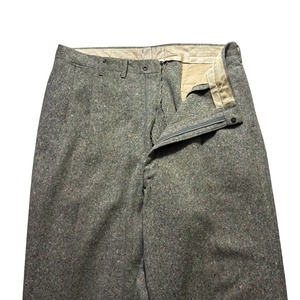 vintage 1960’s multicolor nep tucked wool slacks