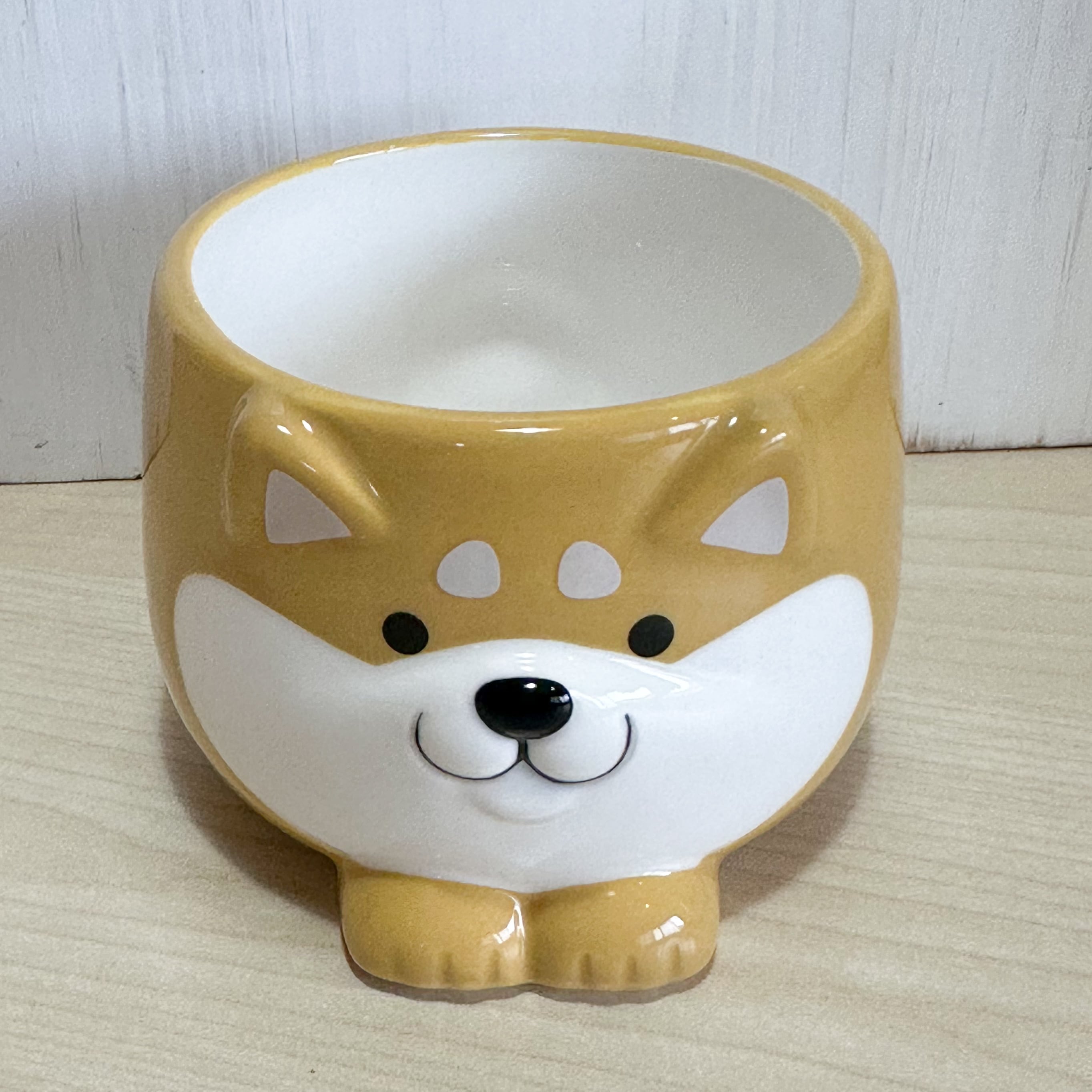 柴湯呑み 赤柴