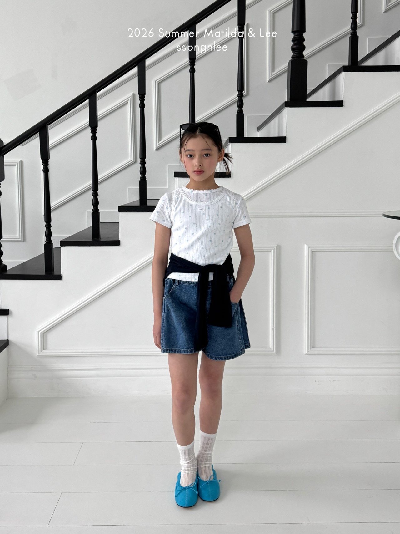 [Matilda&Lee] Eyelet Lace Sleeveless (15/17/19) / [마틸다앤리] 아일렛레이스나시 (15/17/19)