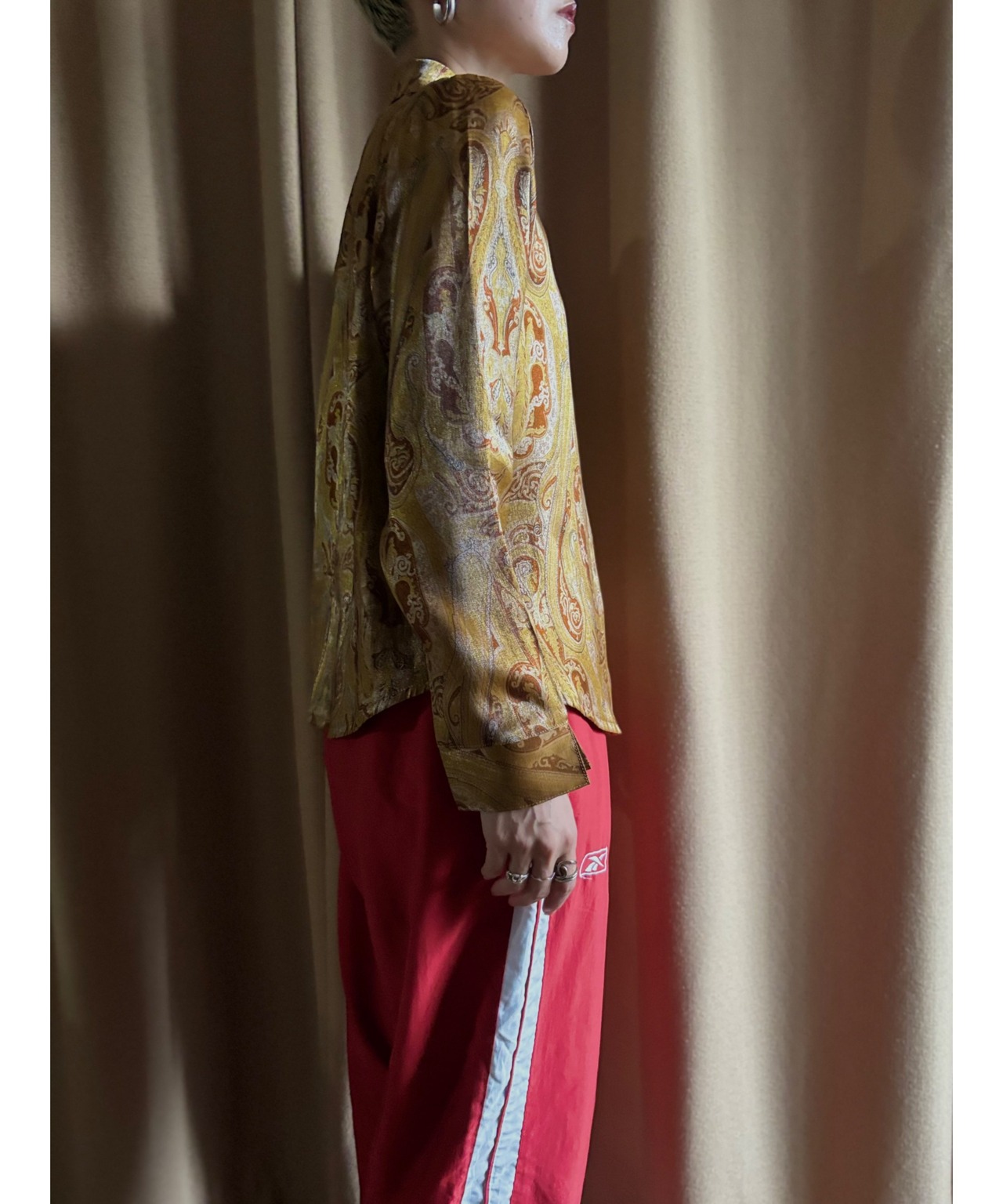 GRASP paisley pattern shirt-4882-9