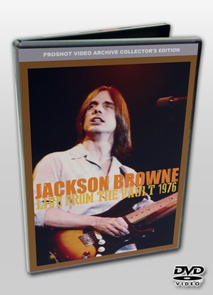 NEW JACKSON BROWNE  LIVE FROM THE VAULT 1976  1DVDR  Free Shipping