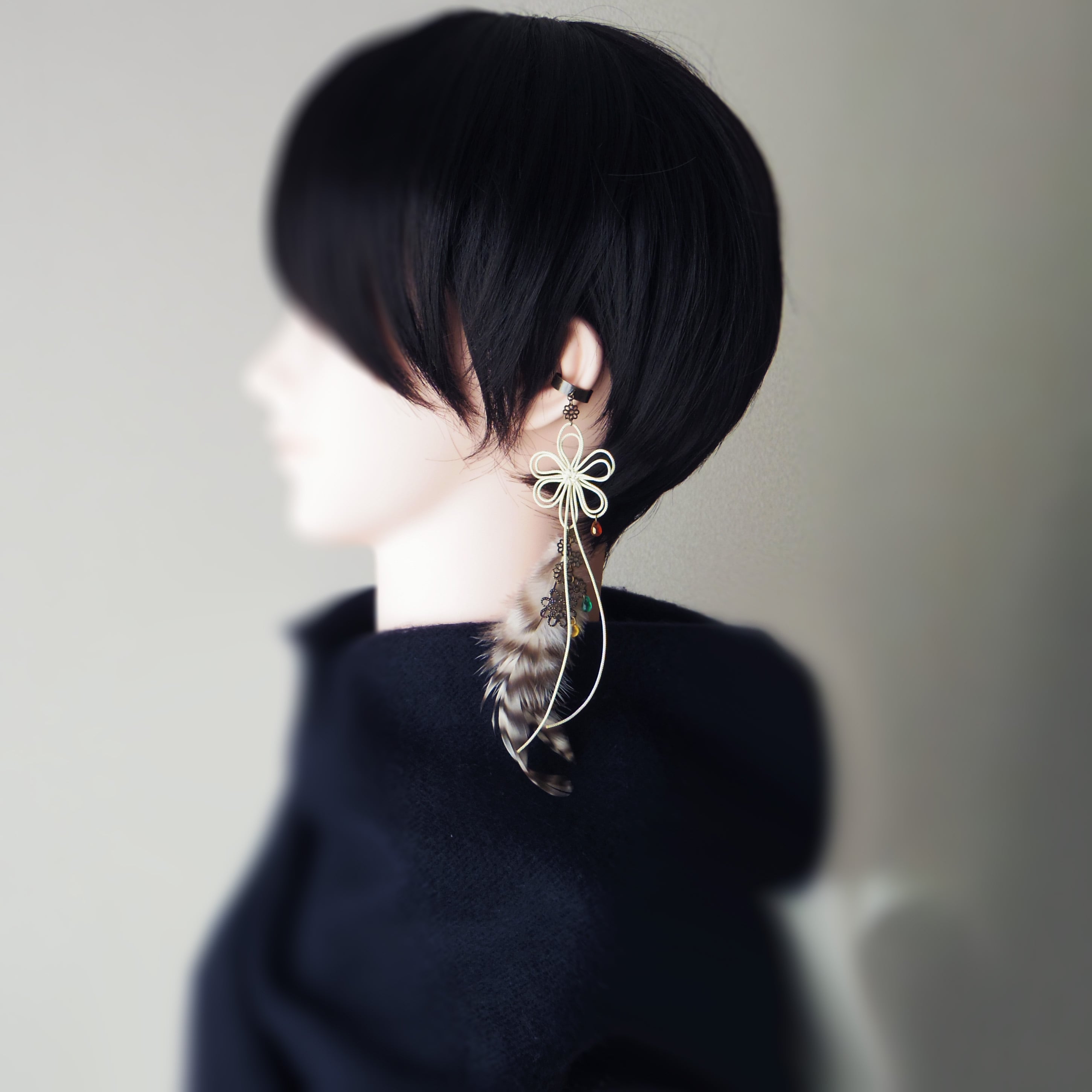 かたっぽイヤーカフ「舞ヒ歩ム」