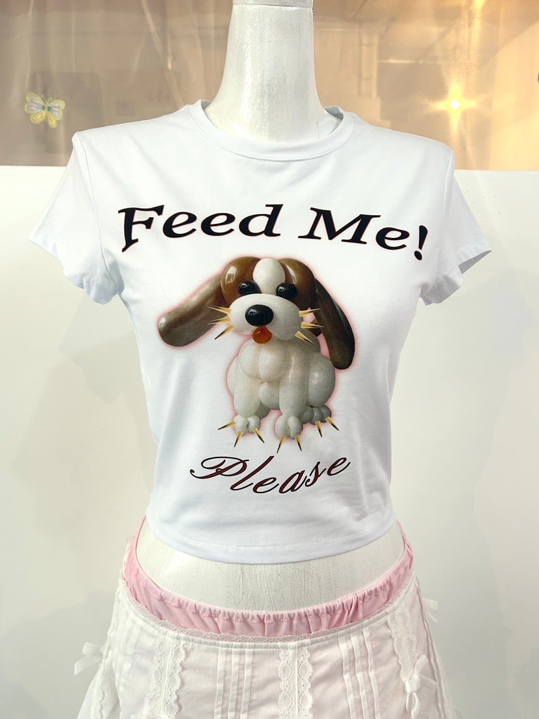 NODRESS Puppy Print T-shirt