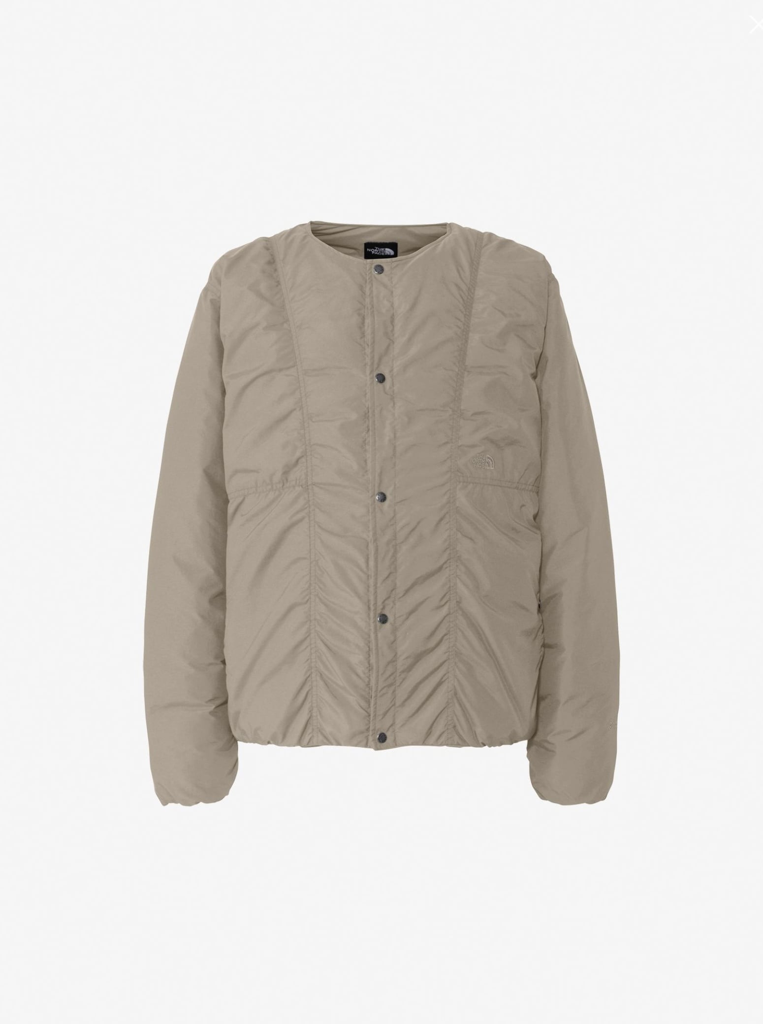 THE NORTH FACE (ノースフェイス) - ALTERATION ZEPHER SHELL CARDIGAN (オルタレーションゼファーシェルカーディガン) ユニセックス MR・マッシュルーム