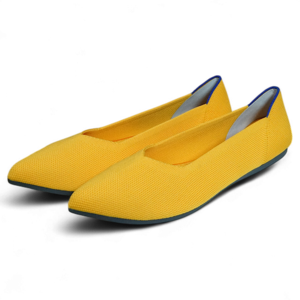 253-S-3 ニットシューズ イエロー Knit shoes Yellow