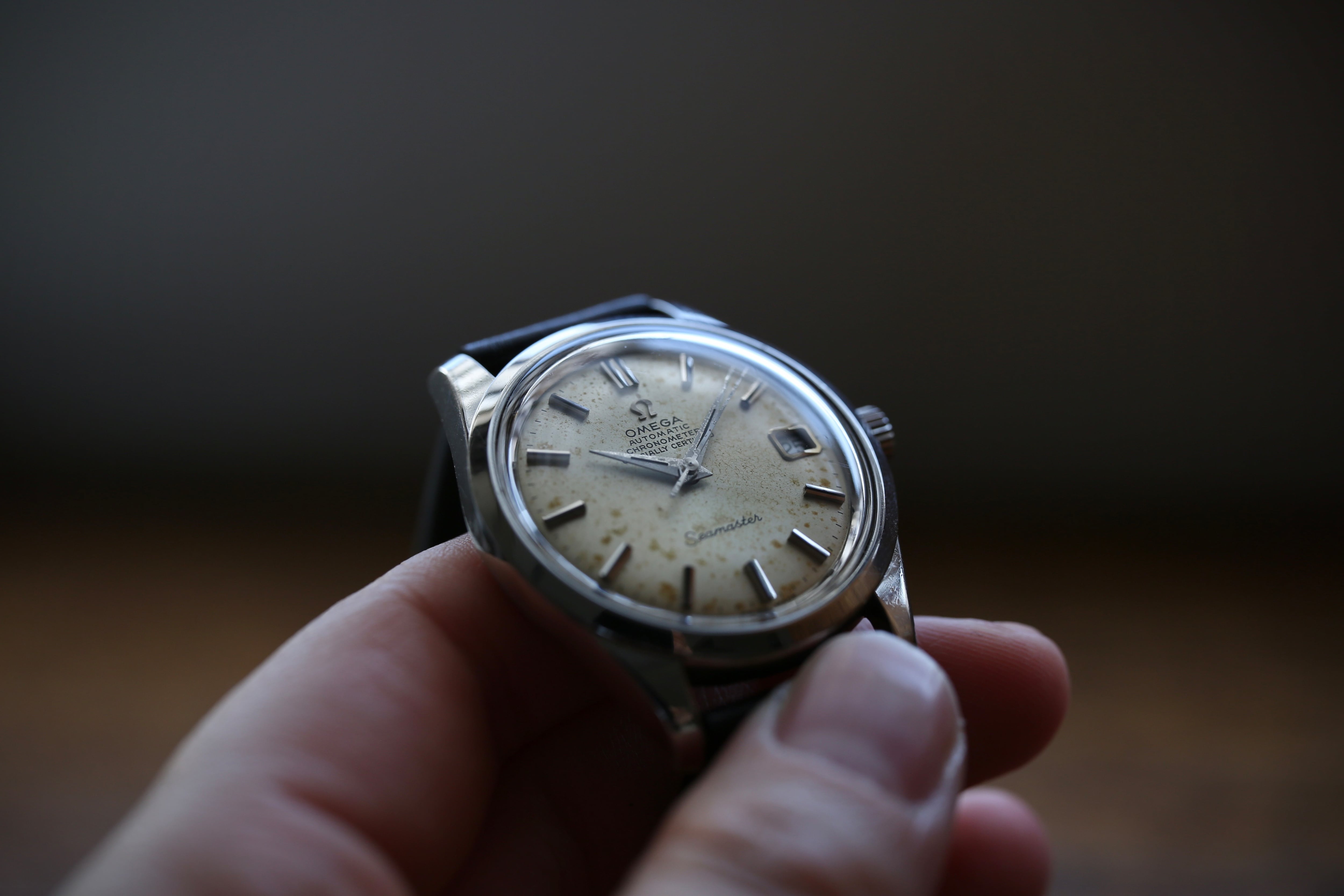 OMEGA】1968年製 オメガ シーマスター クロノメーター デイト 前期