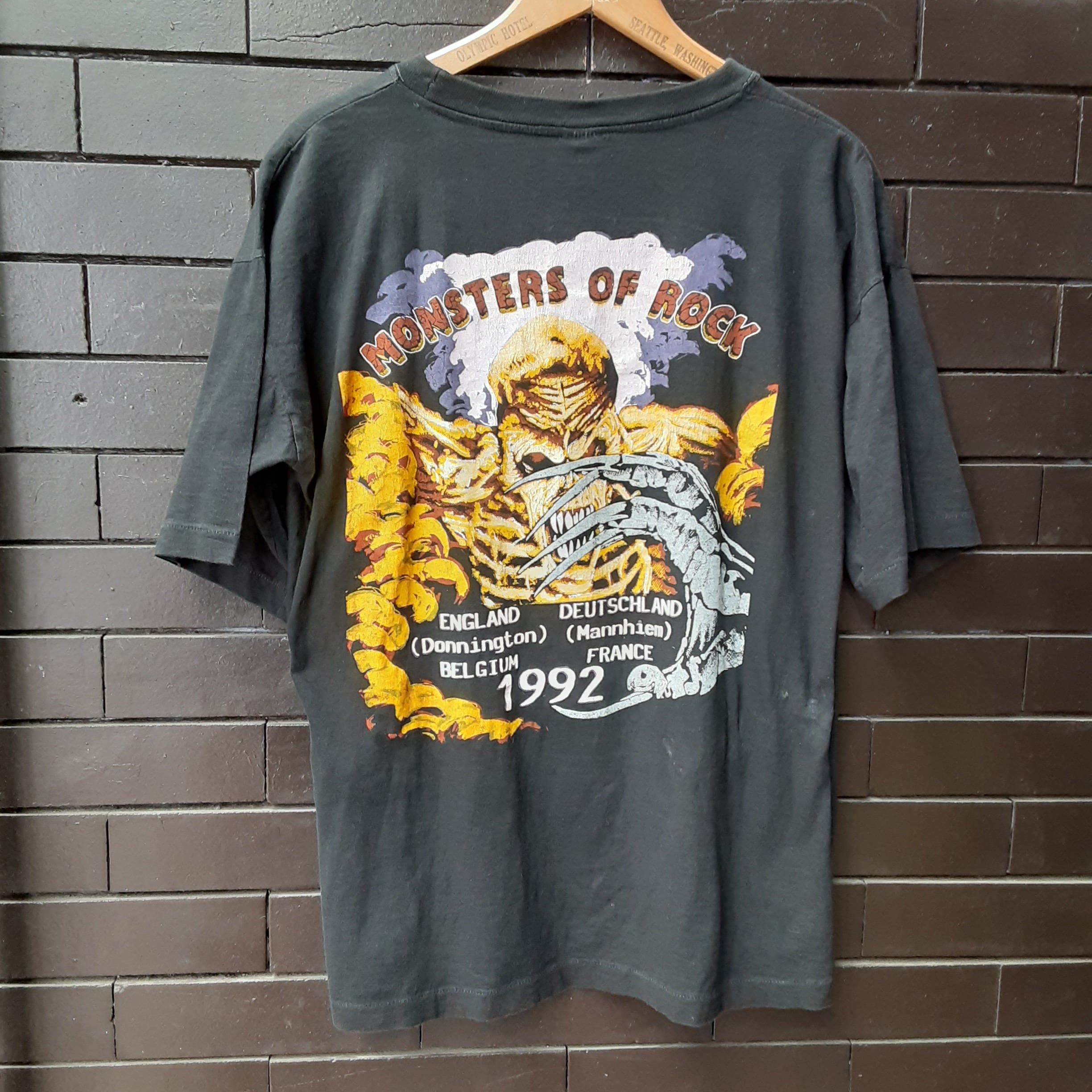 直輸入品激安 ヴィンテージ Monsters of Rock Tシャツ モンスターズ