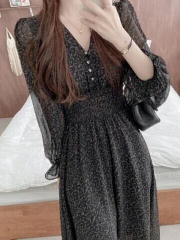 シフォンワンピース ウエストマーク 秋服 夏服 大きいサイズ 韓国 Ch1398 可愛い大きいサイズ韓国レディース ファッション通販 Chulachula チュラチュラ