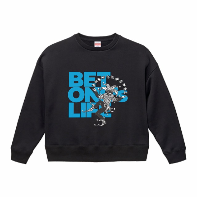 BET ONE's LIFE ビッグシルエットTシャツ ブラック