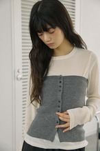 DU260731 Bustier Set Velours long Sleeve Tops
