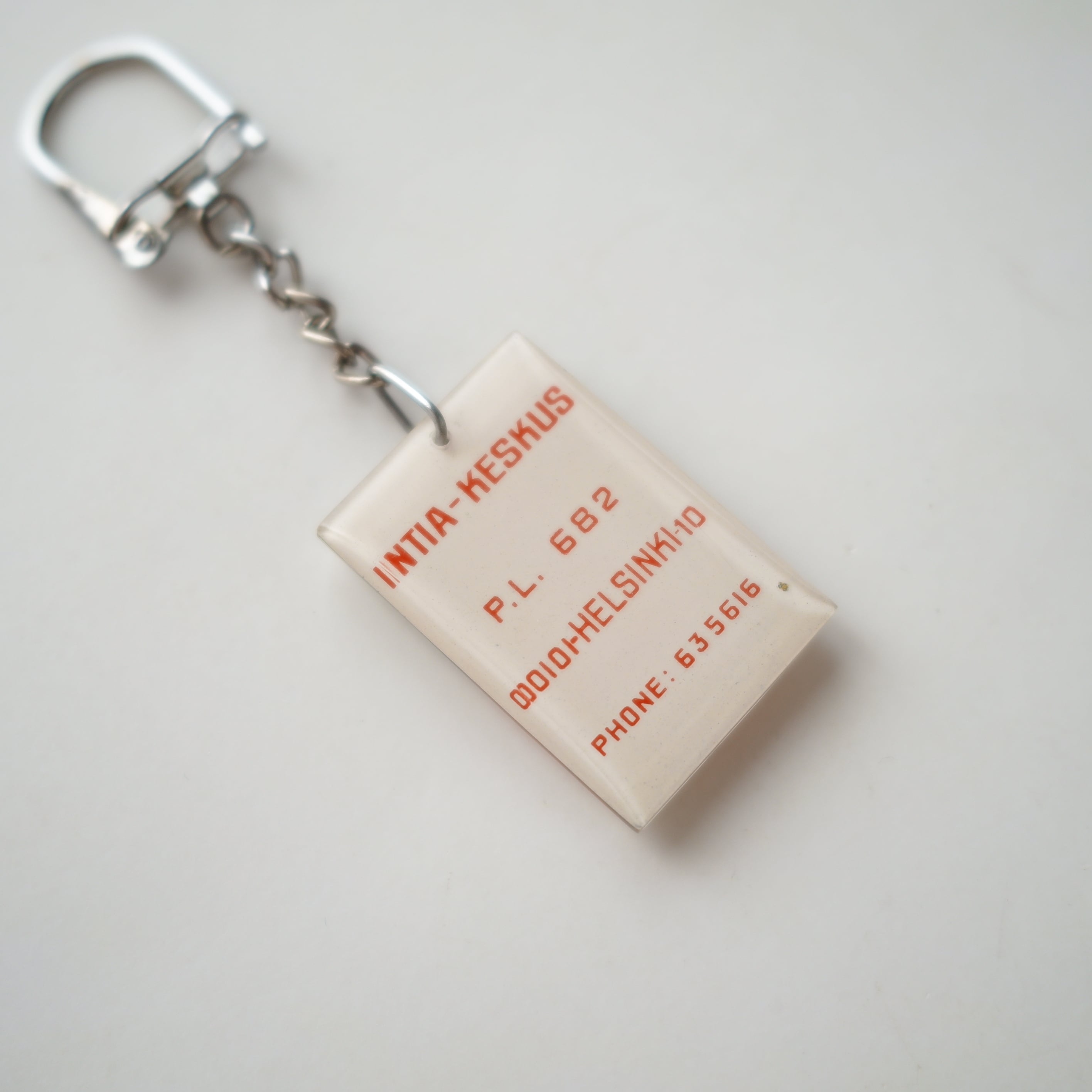 Vintage & Rare 東京新聞 キーホルダーCollector SALE Keychain / INTIA-KESKUS Helsinki | troldhaugen antiques ｜ 北欧
