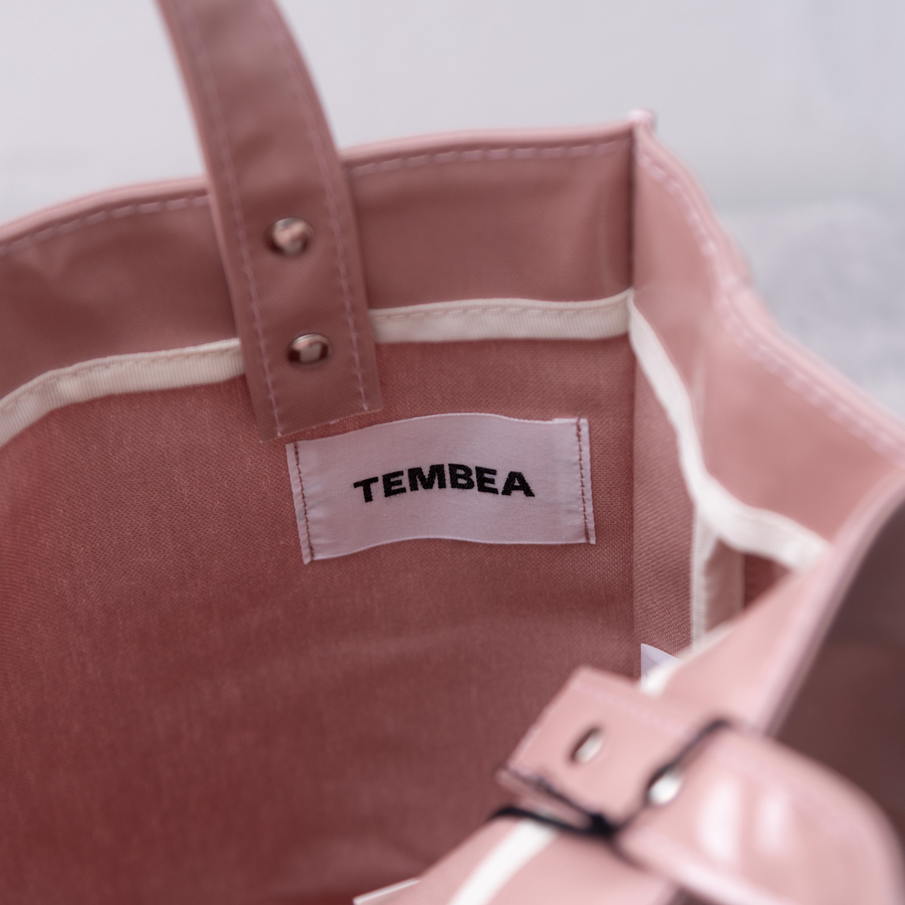 TEMBEA│PAPER TOTE MEDIUM | SMOKY PINK｜テンベア｜ペーパートート