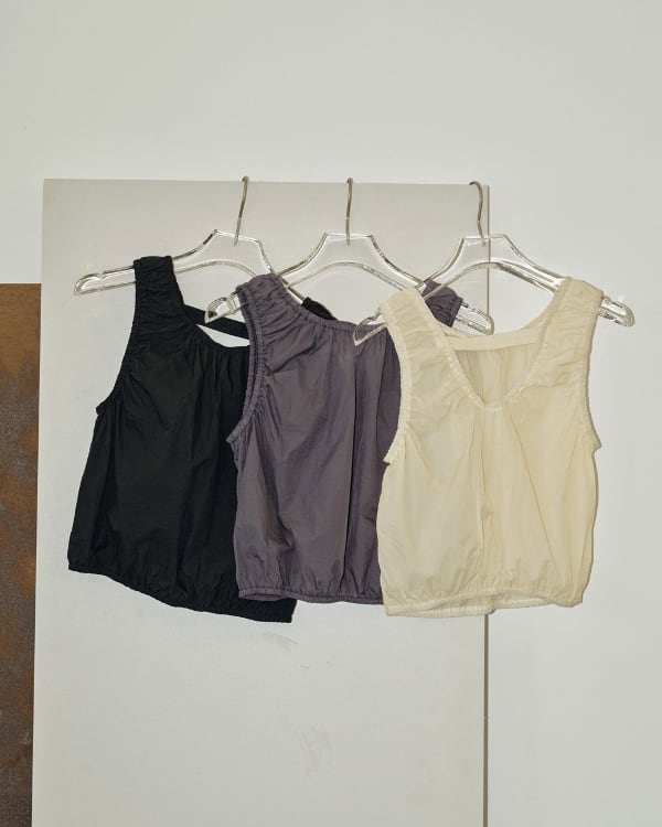 TODAYFUL トゥデイフル / Washer Balloon Tanktop ワッシャーバルーン