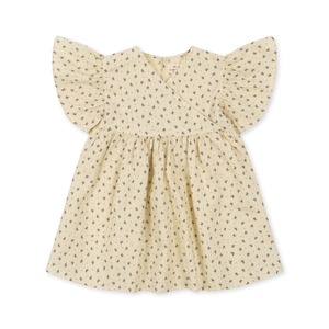 Konges Sløjd / BITSY WRAP DRESS_POINT BLEU(2y,3y,4y)