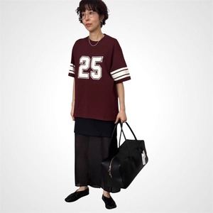 scyebasics  30/2 Cotton Jersey Number 25 Print T-Shirt