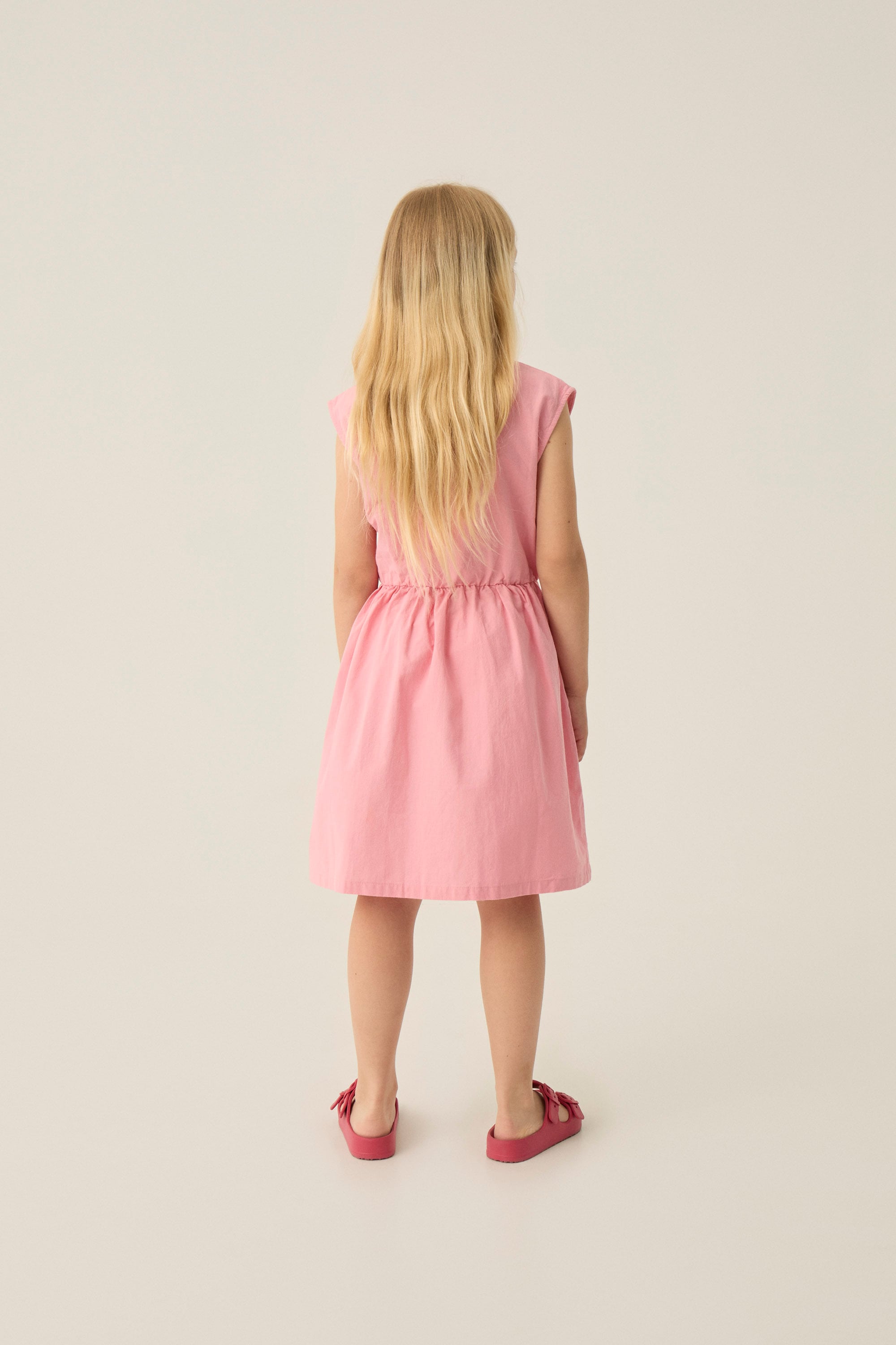26SS】The Campamento(カンパメント)Flowers Pink Dress(2y/3y/4y/5-6y