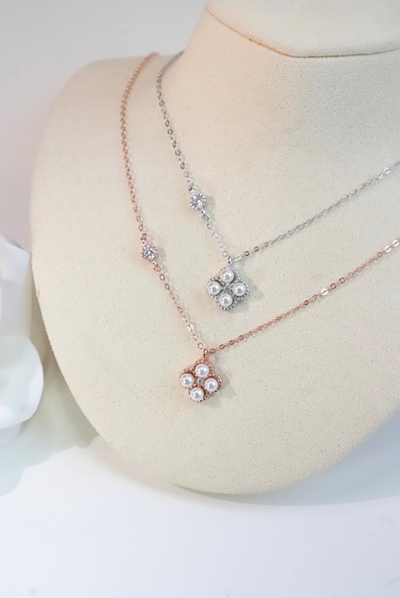 necklace twinkle pearl