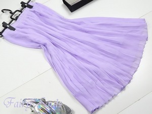 ★Ｆ☆ロング丈ハイウエストプリ－ツスカ－ト (SKN9211)