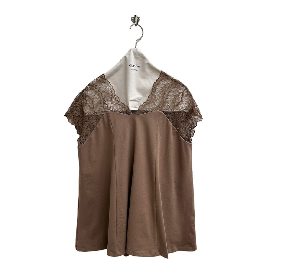 予約販売] ayane アヤン レースフレアタンクトップ 826525 (4/中〜末