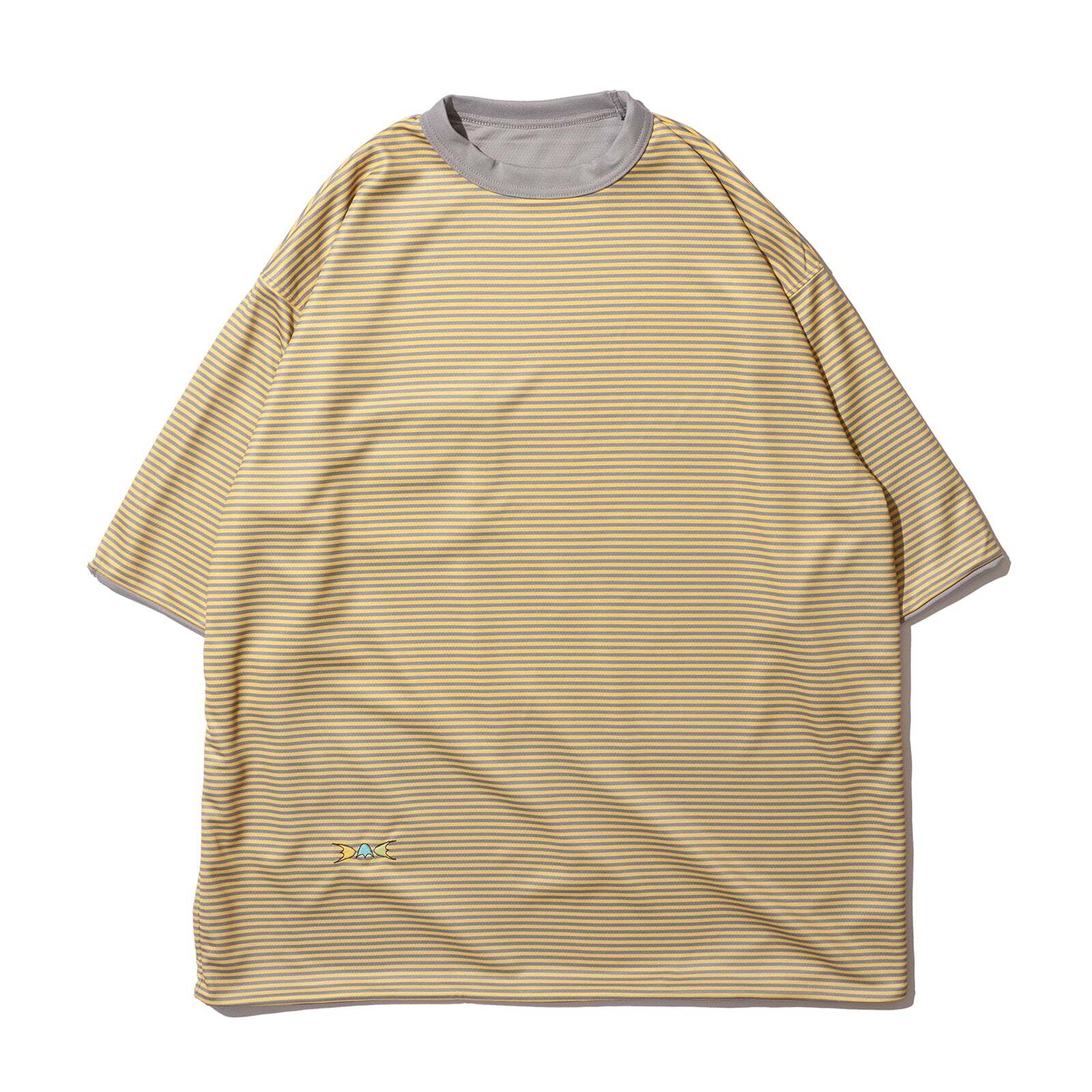 【GREY】DeMarcoLab / BORD VENT L/S TEE DEMARCOLAB｜REVERSIBLE VENT TEE -Yellow/Grey- | PROOF