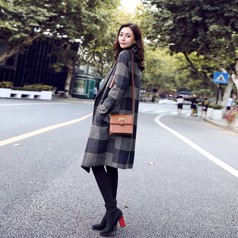 コート チェスターコート アウター チェック グレンチェック 大人