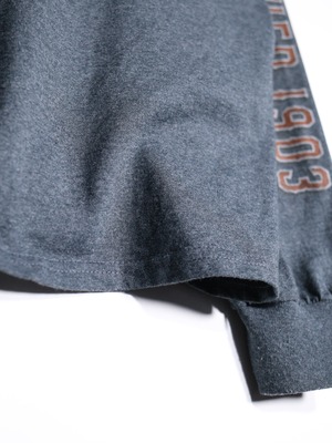 "Harley-Davidson" 360° print design over silhouette l/s tee