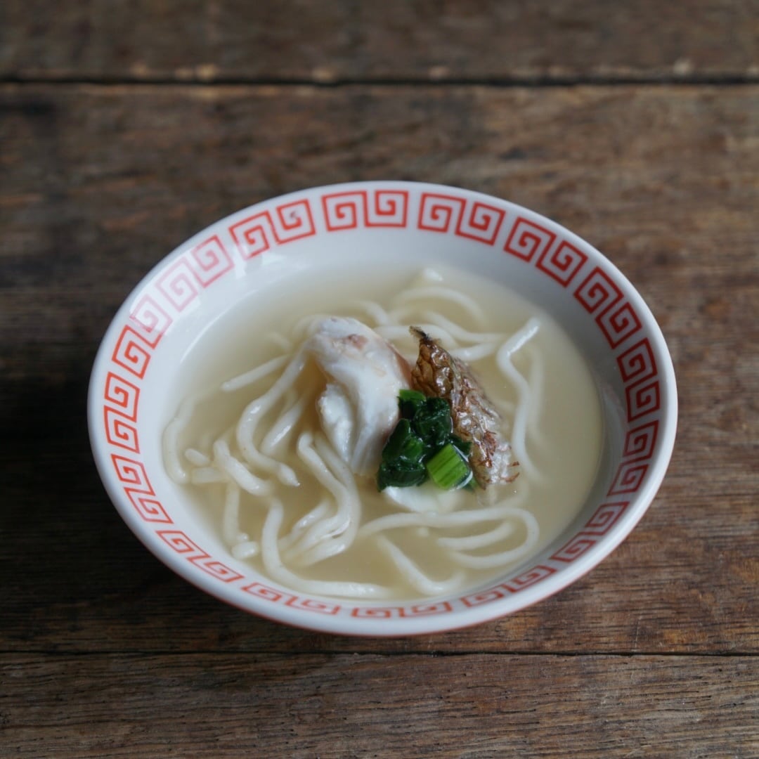 真鯛と夏野菜のフレンチラーメン