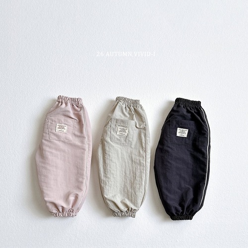 VIVID I［取寄］bingzul label basrak jogger pants 26autumn