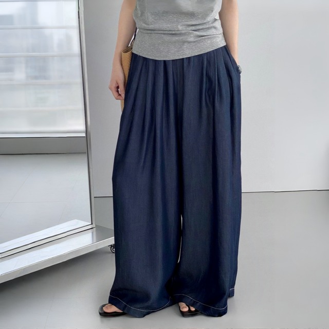 イージータックワイドパンツ　A02298