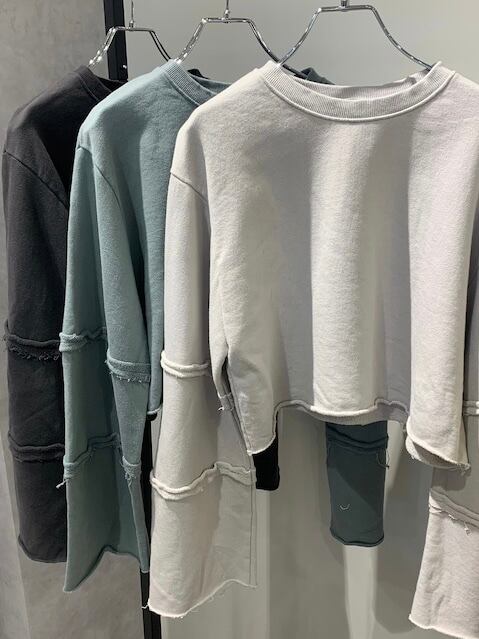 sleeve damage short sweat