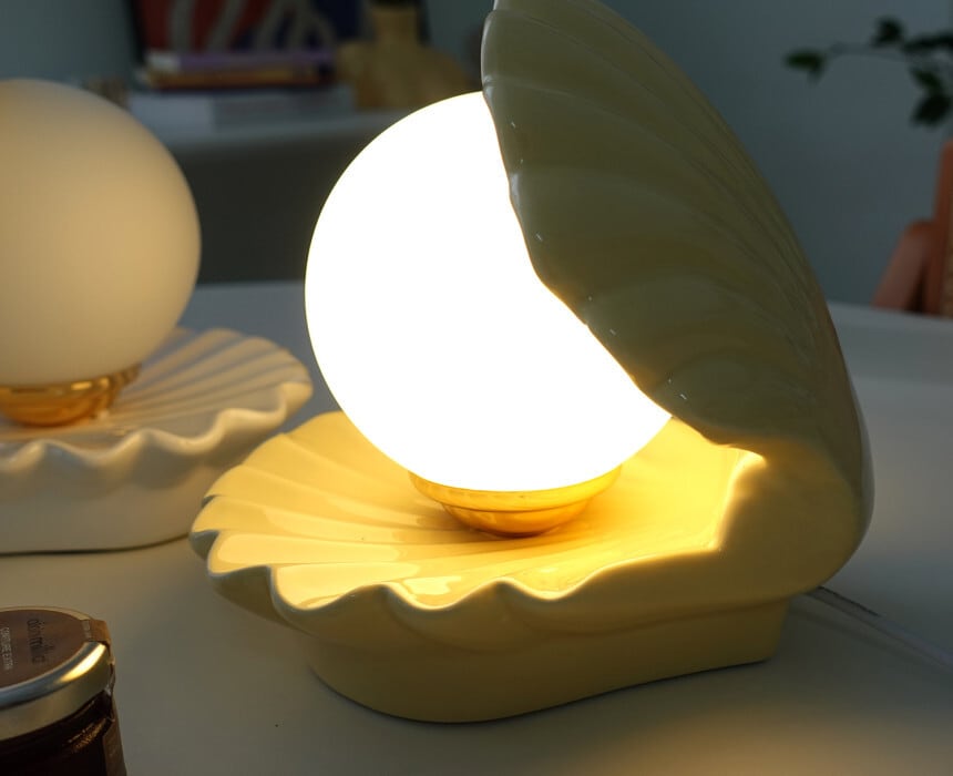 vintage shall lamp ver.2 2colors / ヴィンテージ シェル ランプ