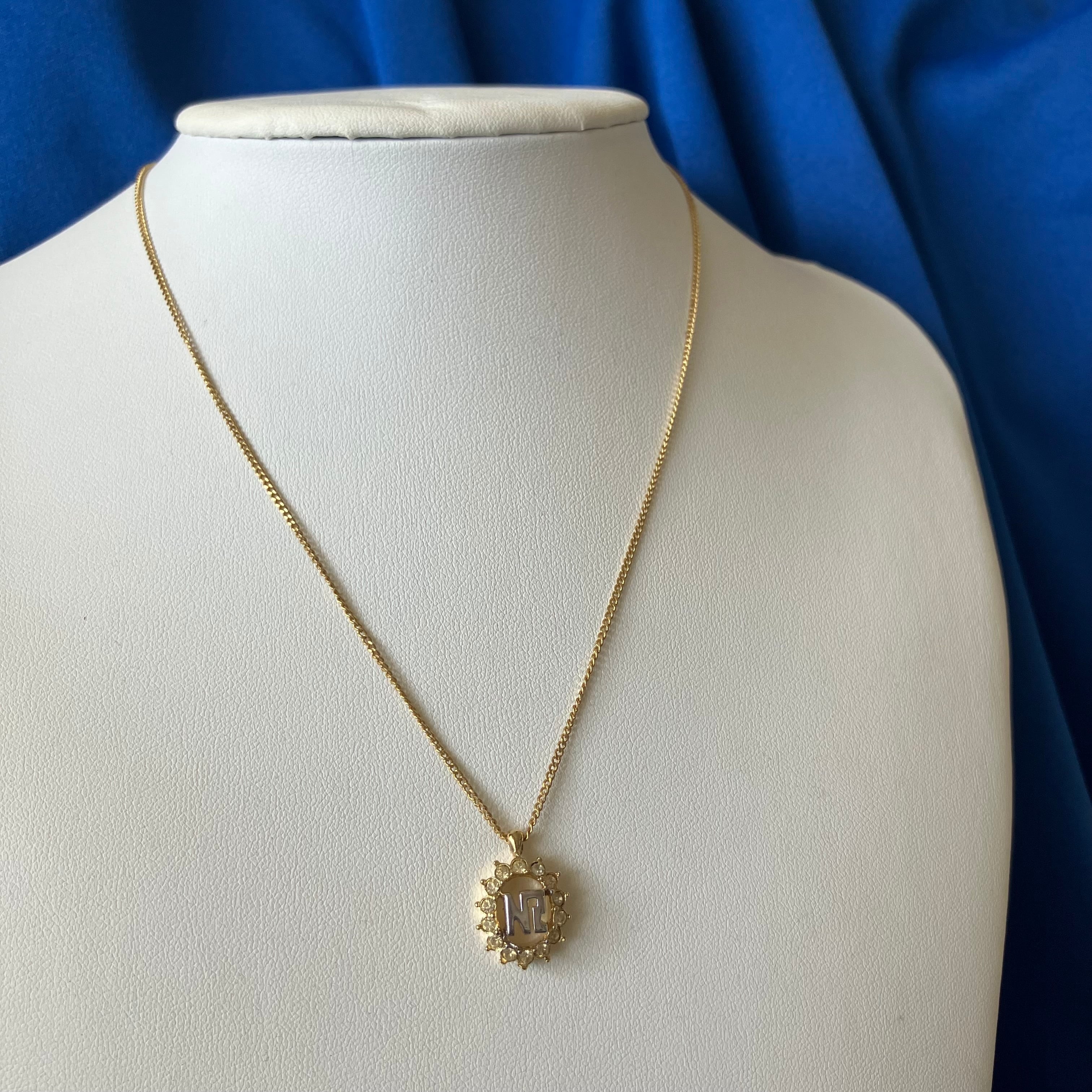 NINA RICCI” heart necklace[n-66] ヴィンテージネックレス | LEO