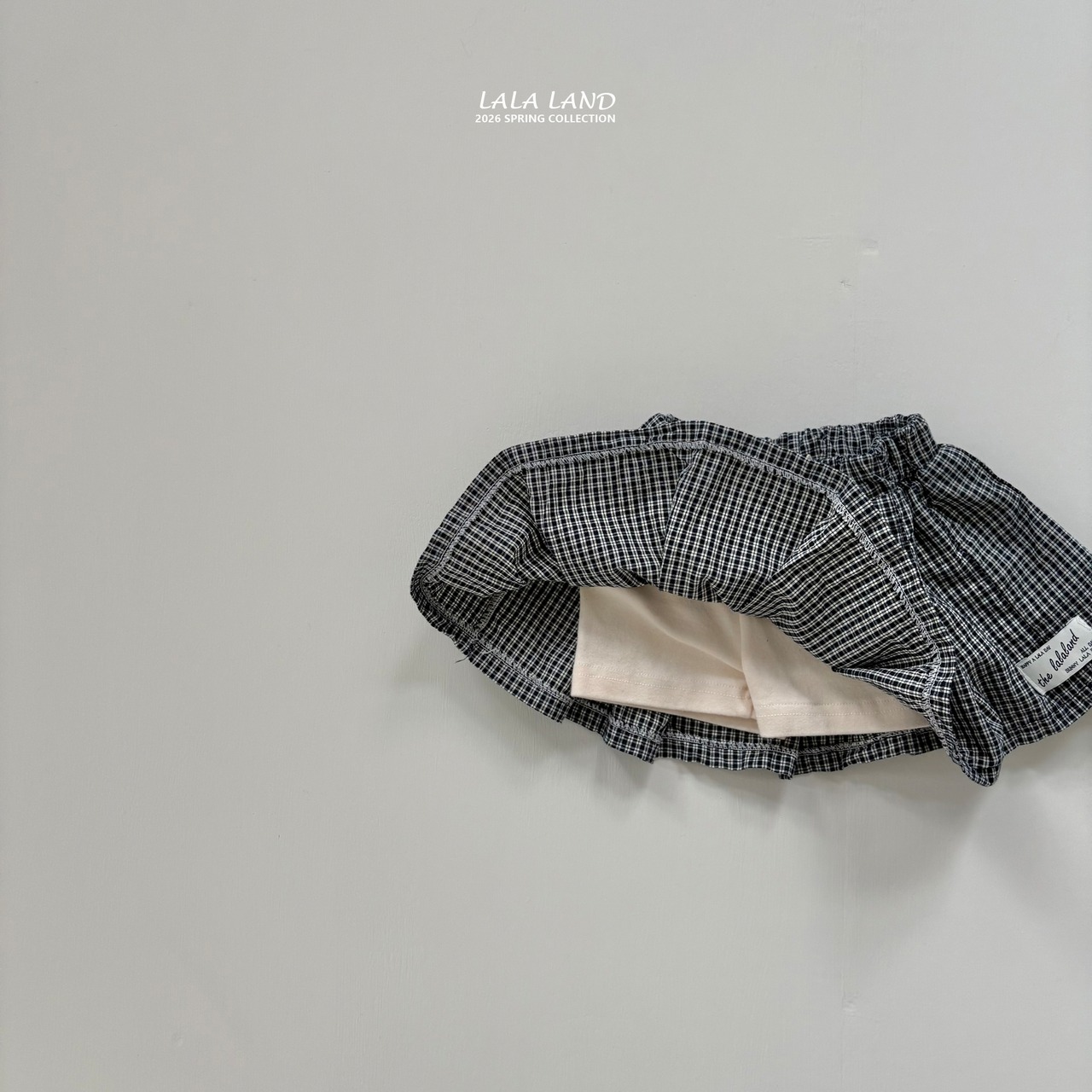 LALALAND 26/SS (Kids)Sailor pleated skirt