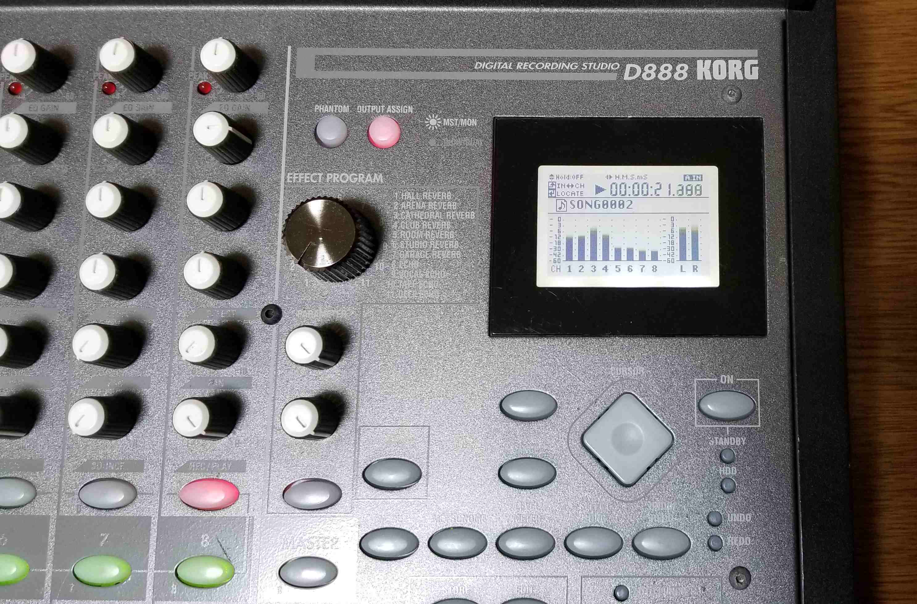 KORG D888 Digital Recording Studio 録音・再生・編集・完動品・動作 