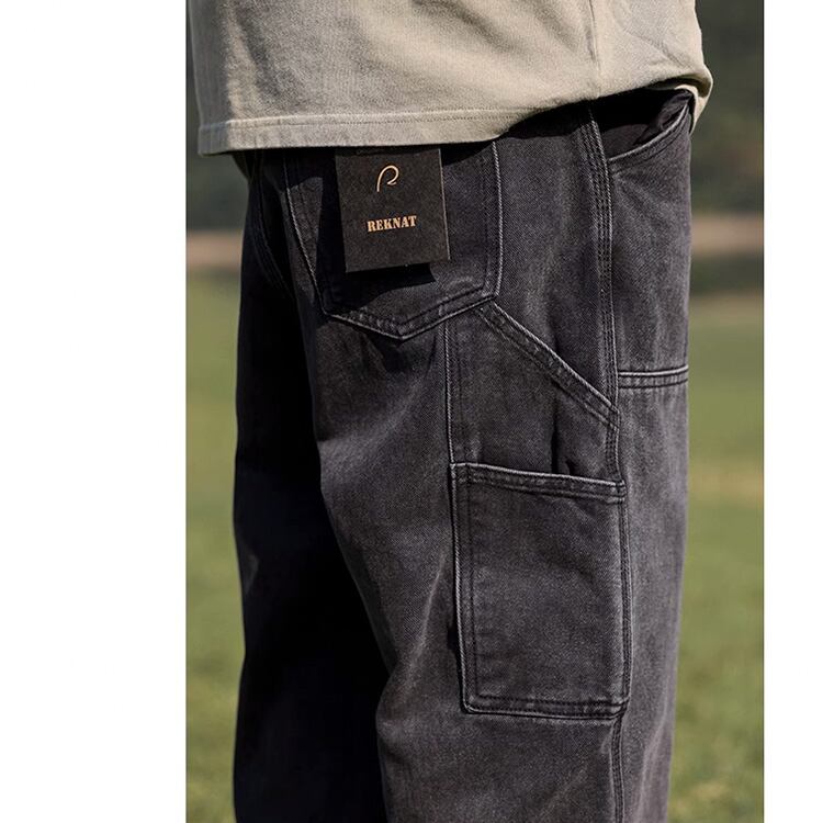 ★RETRO WASH STRAIGHT JEANS　　　A0781