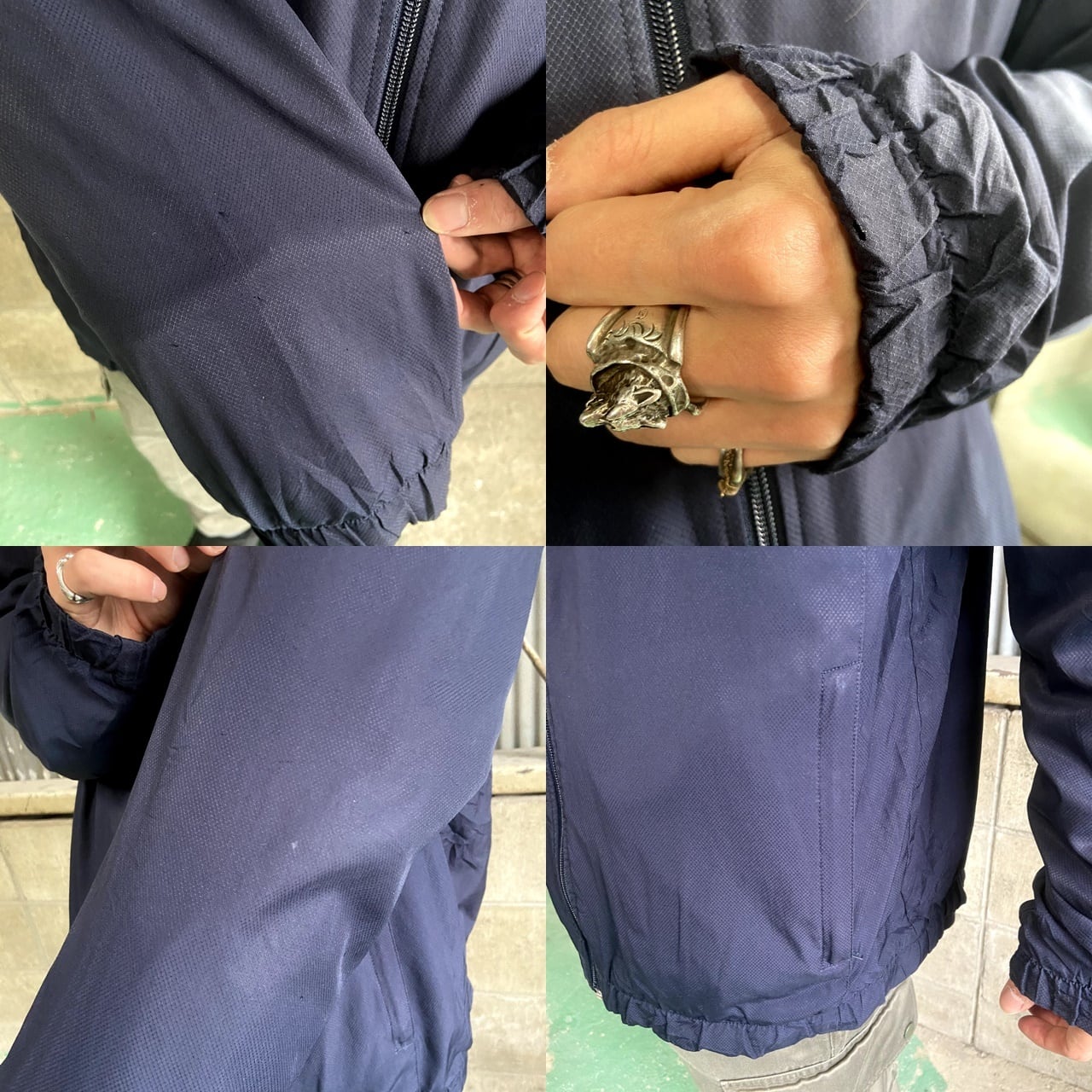 LACOSTE SPORT ラコステ フレンチラコステ ウィンドブレーカー メンズL