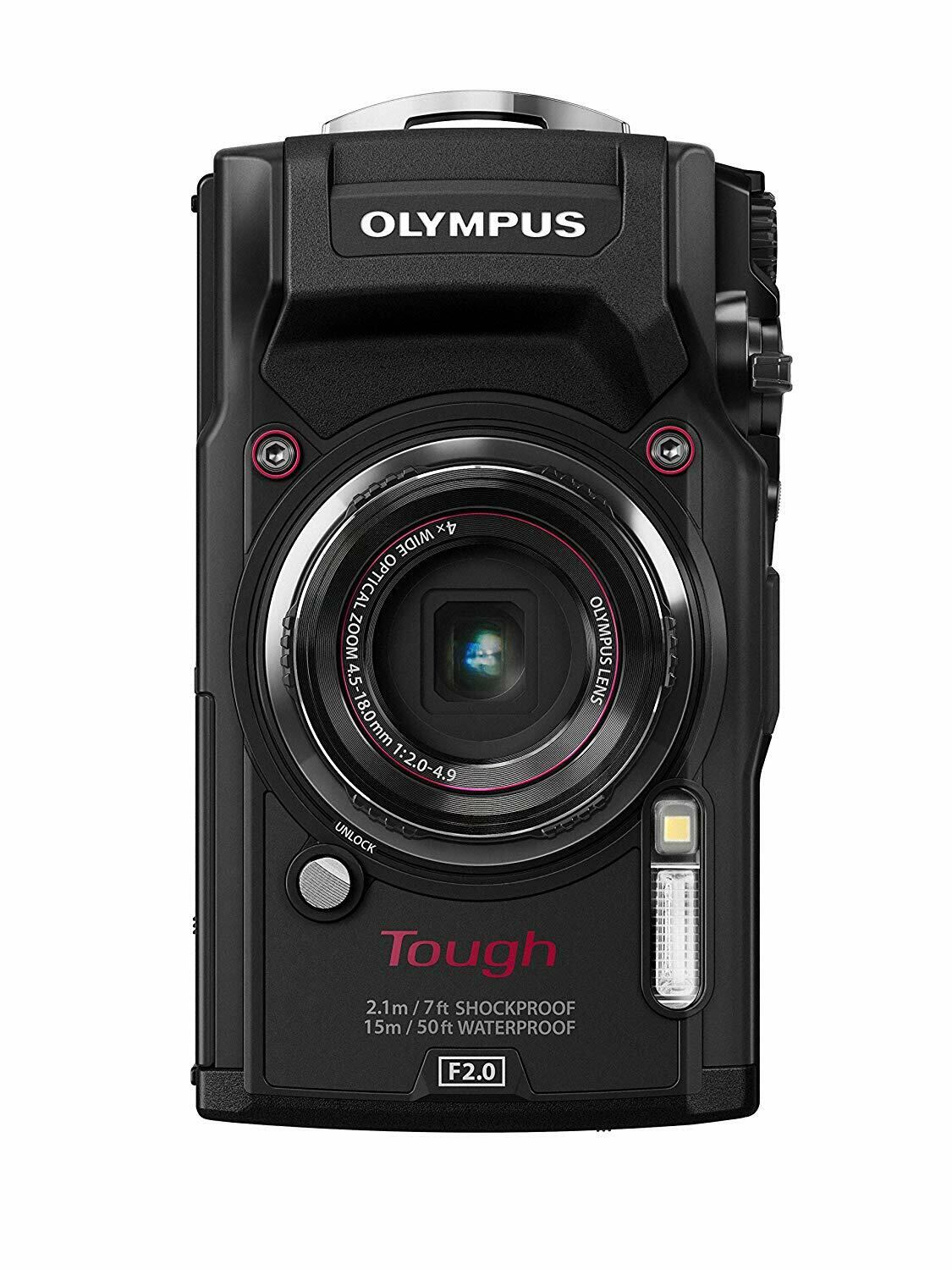 OLYMPUS デジタルカメラ Tough TG-5 ブラック 1200万画素CMOS