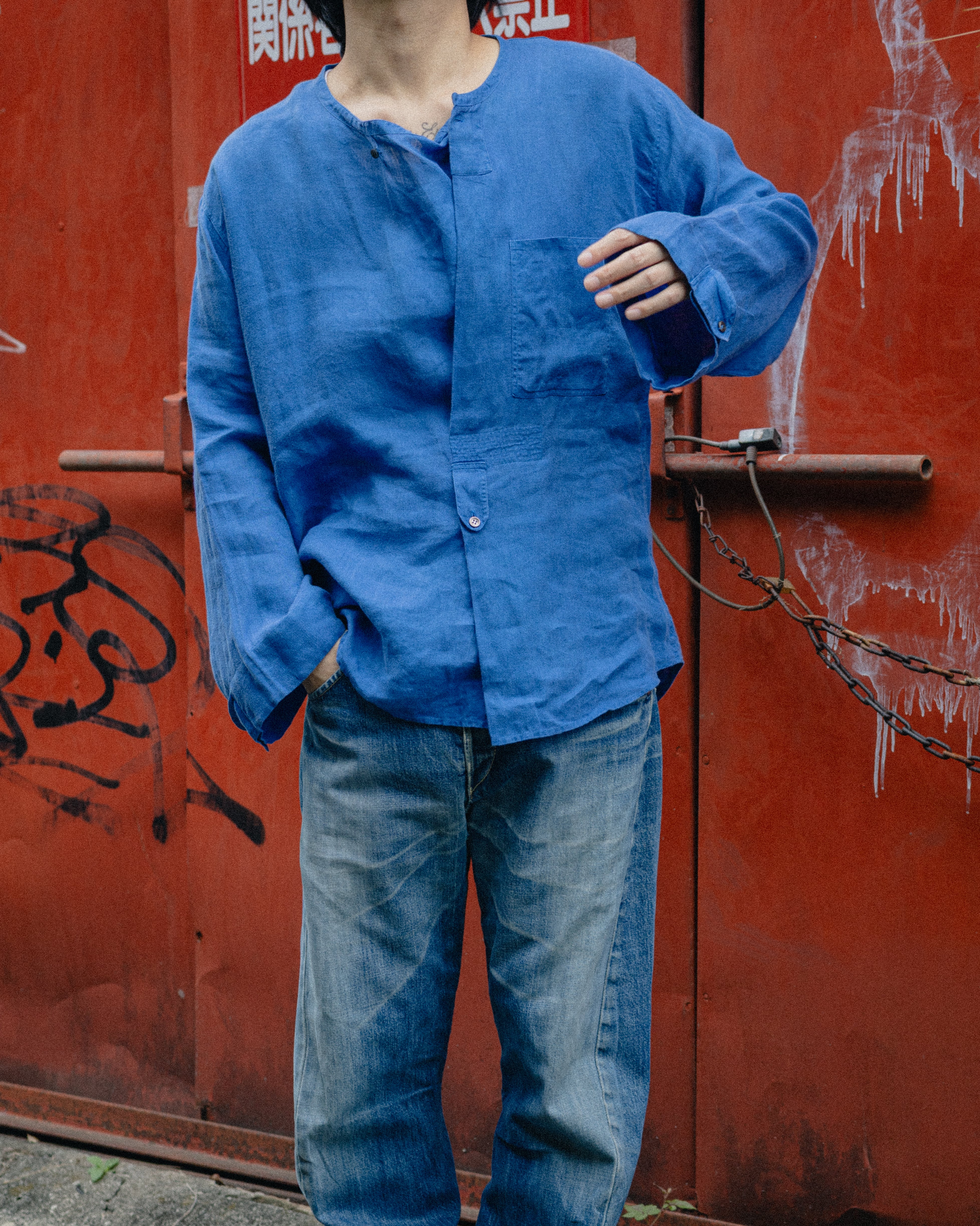 メンズ COMME des GARCONS HOMME Tシャツ 刺繍 AD2003