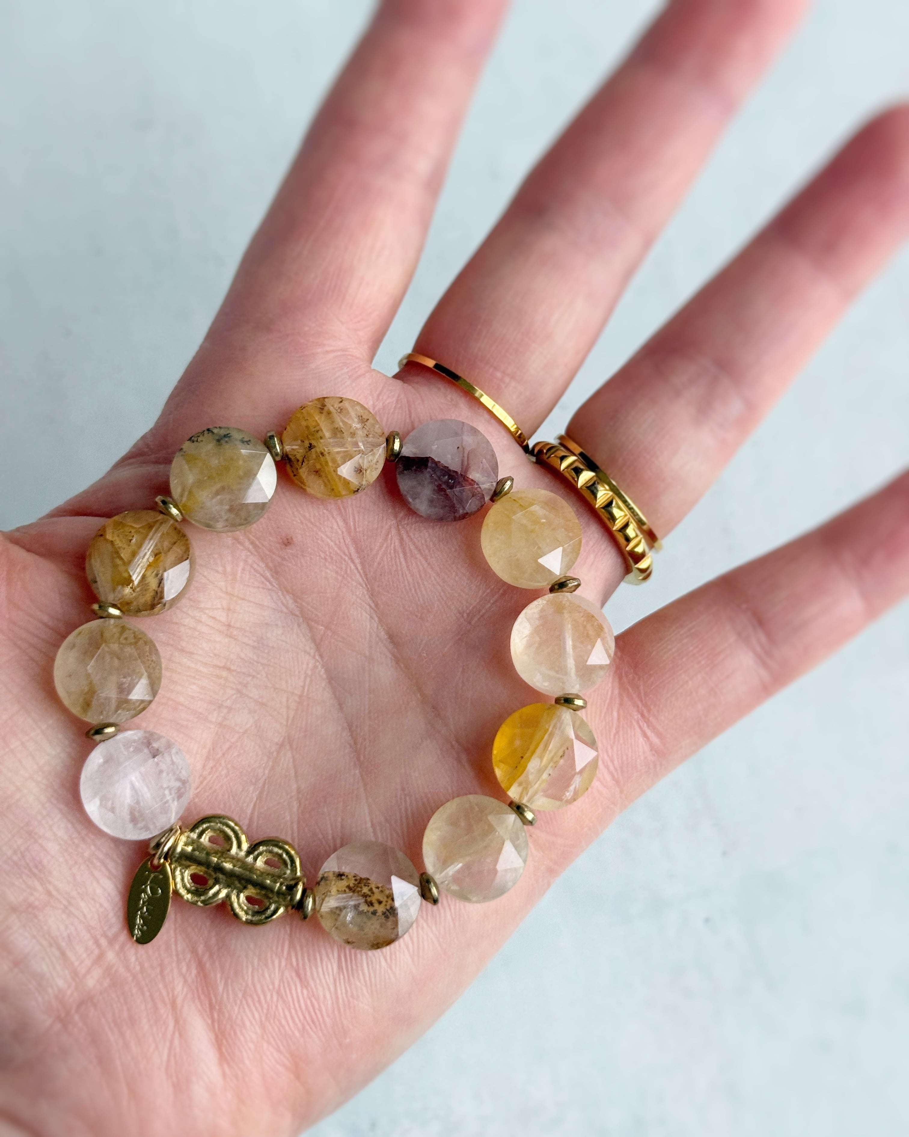 tumble bracelet(デンドリティッククォーツ)